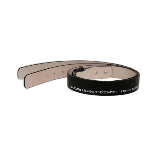 Neil Barrett Logo Printed Belt
