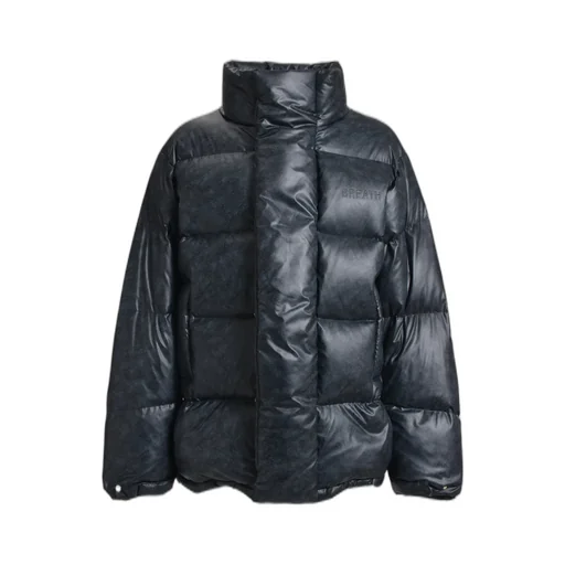 Transfer Leather Down / Black