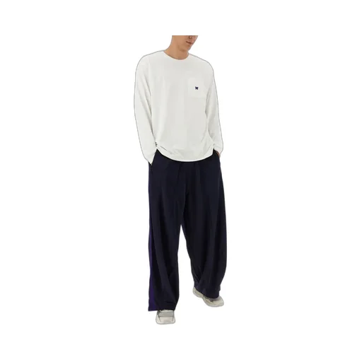 Needles Logo Patch Long-Sleeved T-Shirt