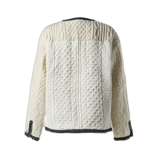 Knit Jacket / White