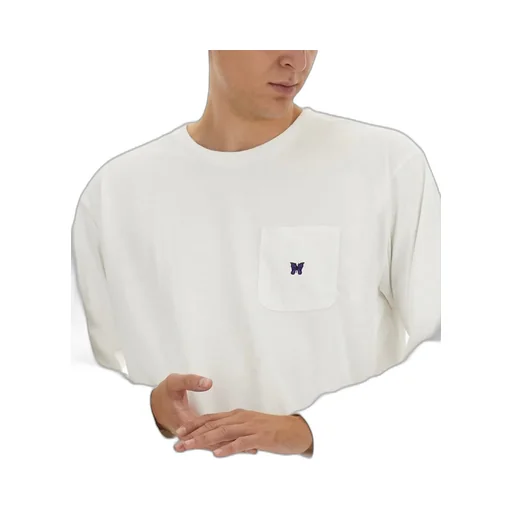 Needles Logo Patch Long-Sleeved T-Shirt