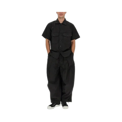 Needles Short-Sleeved Buttoned Shirt