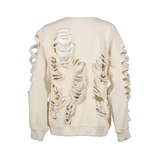 Distressed Crewneck / Bei