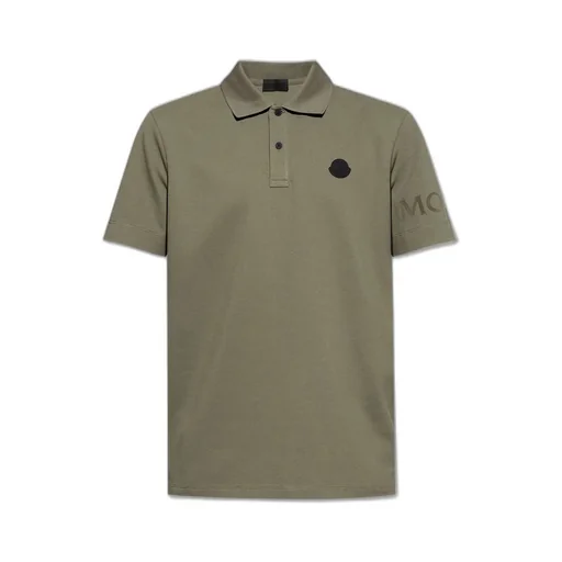 Moncler Logo Patch Short-Sleeved Polo Shirt