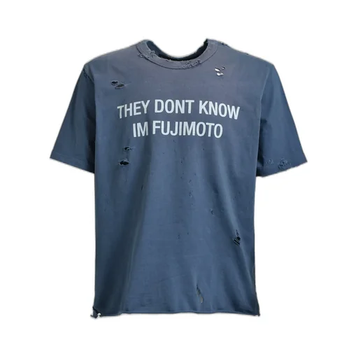 Fujimoto Unknown Tee / Washed Blu
