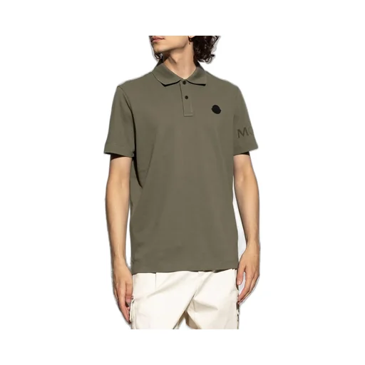 Moncler Logo Patch Short-Sleeved Polo Shirt