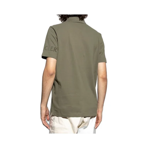 Moncler Logo Patch Short-Sleeved Polo Shirt