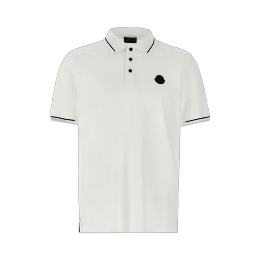 Moncler Logo Patch Short-Sleeved Polo Shirt