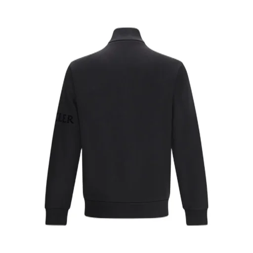 Moncler Logo Patch Zipped Sweatshirt