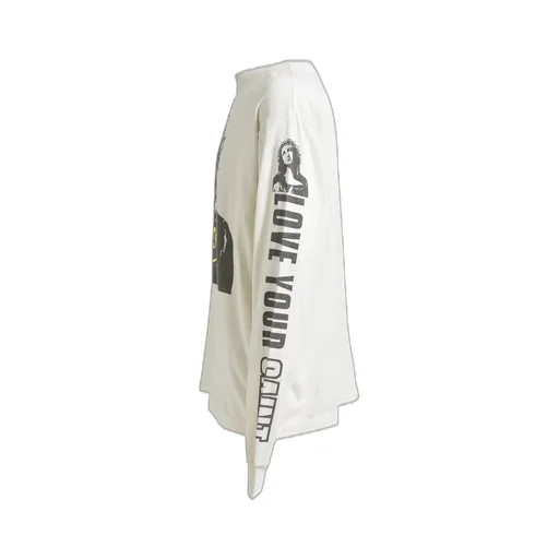 Ls Tee/Love Ur Saint / Wht