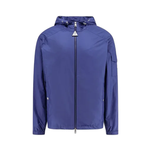 Moncler Etiache Zip-Up Hooded Rain Jacket