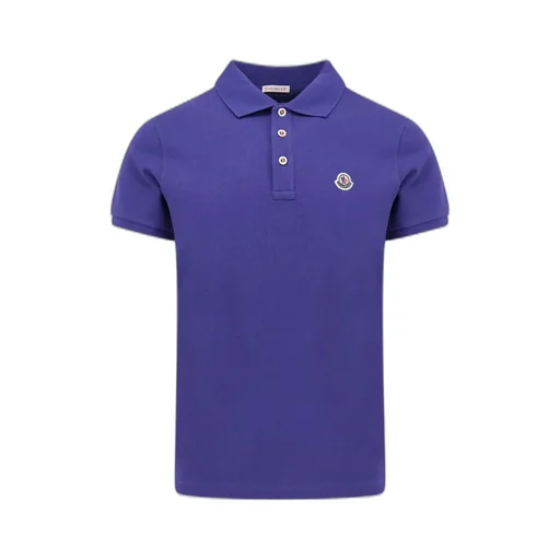 Moncler Logo Patch Short-Sleeved Polo Shirt