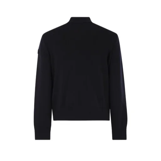 Moncler Padded Zip-Up Knit Cardigan