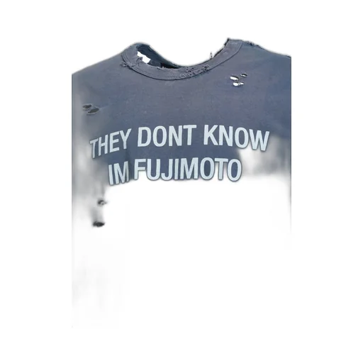 Fujimoto Unknown Tee / Washed Blu