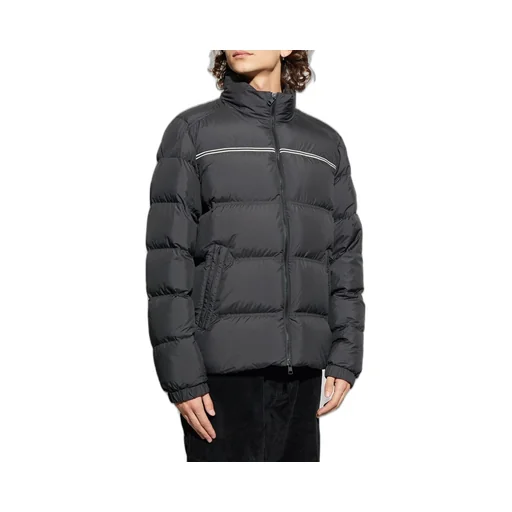 Moncler Logo Patch Zip-Up Jacket