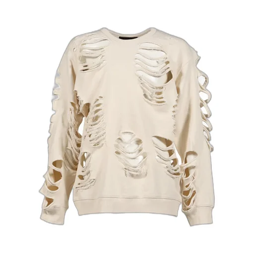Distressed Crewneck / Bei