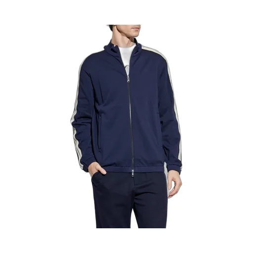 Moncler Logo Patch Zipped Sweatshirt