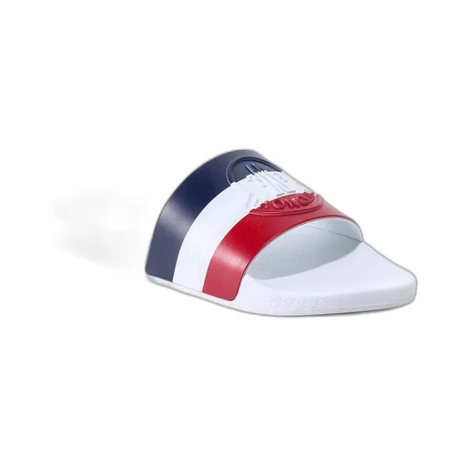 Moncler Logo Embossed Slip-On Slides