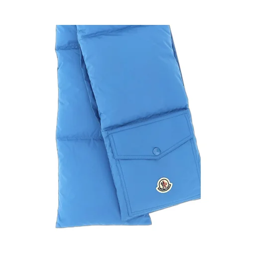 Moncler Logo Patch Quilted Scarf