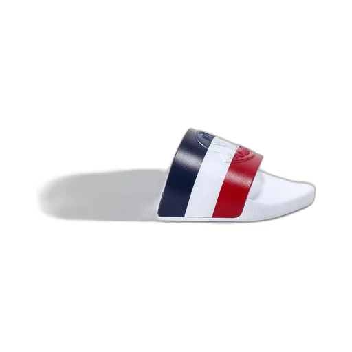 Moncler Logo Embossed Slip-On Slides