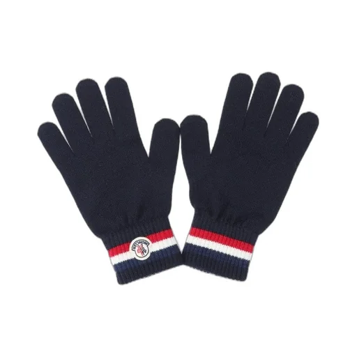 Moncler Logo Patch Knitted Gloves