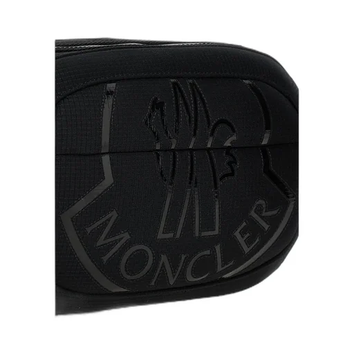 Moncler Logo Printed Zip-Up Camera Bag
