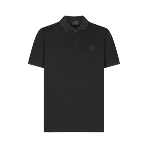 Moncler Logo Patch Short-Sleeved Polo Shirt