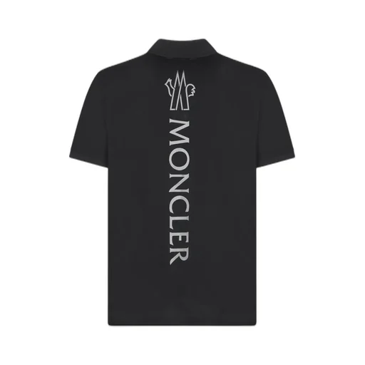 Moncler Logo Patch Short-Sleeved Polo Shirt