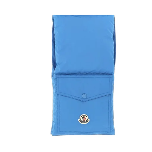 Moncler Logo Patch Quilted Scarf
