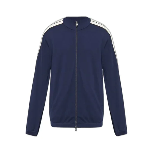 Moncler Logo Patch Zipped Sweatshirt
