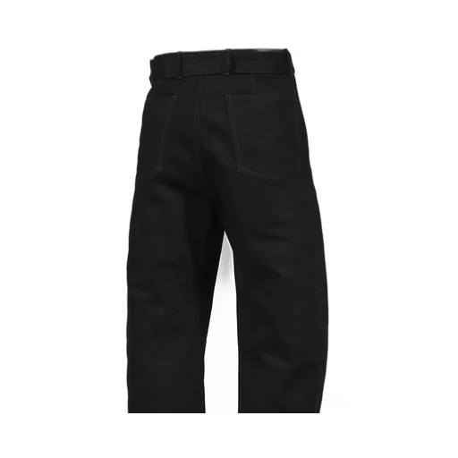 Twisted Belted Pants / Black