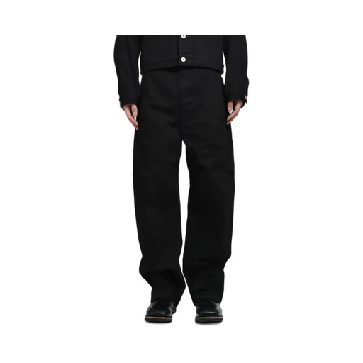 Twisted Belted Pants / Black