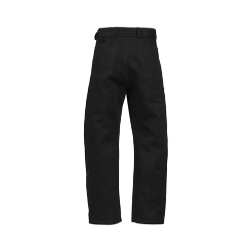 Twisted Belted Pants / Black