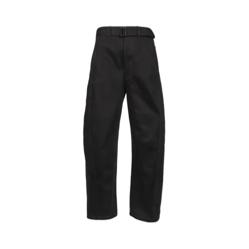 Twisted Belted Pants / Black