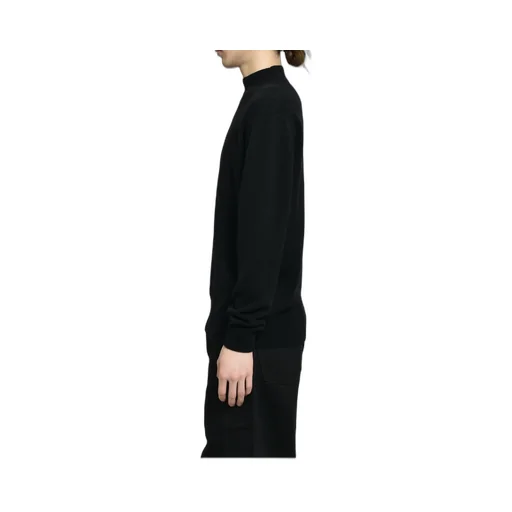 Mock Neck Sweater / Black