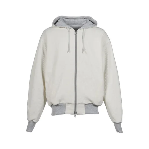 Tech Sweat Double Face Parka / Heather Gry