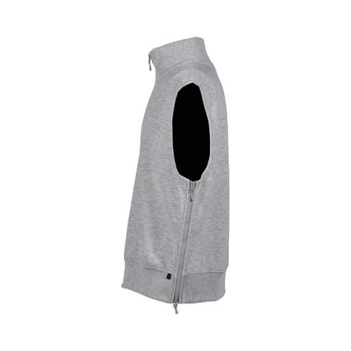 Tech Sweat Zip Vest Pullover / Heather Gry