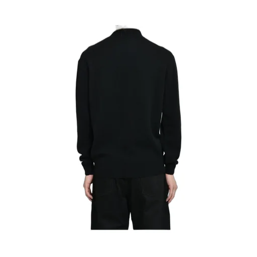 Mock Neck Sweater / Black