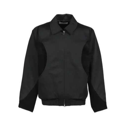 Cut Up Harrington Jacket / Blk