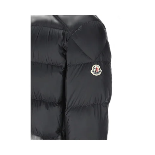 Moncler Logo Patch Zip-Up Padded Jacket