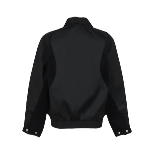 Cut Up Harrington Jacket / Blk