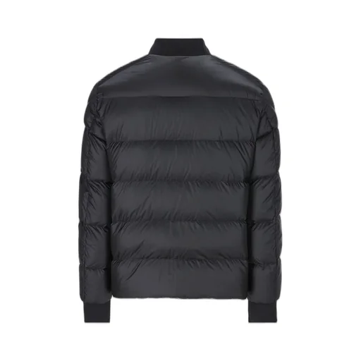 Moncler Logo Patch Zip-Up Padded Jacket