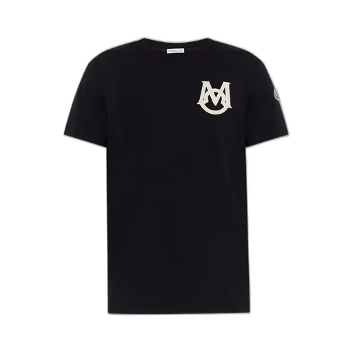Moncler Logo Patch Crewneck T-Shirt