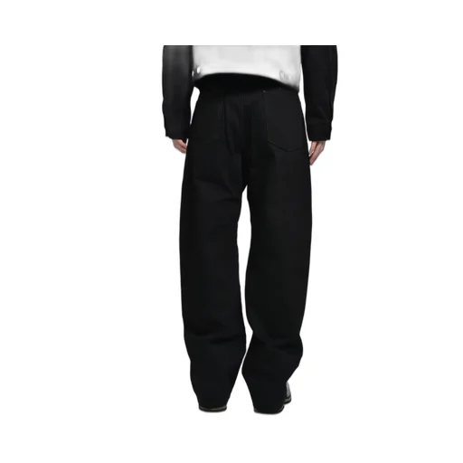 Twisted Belted Pants / Black