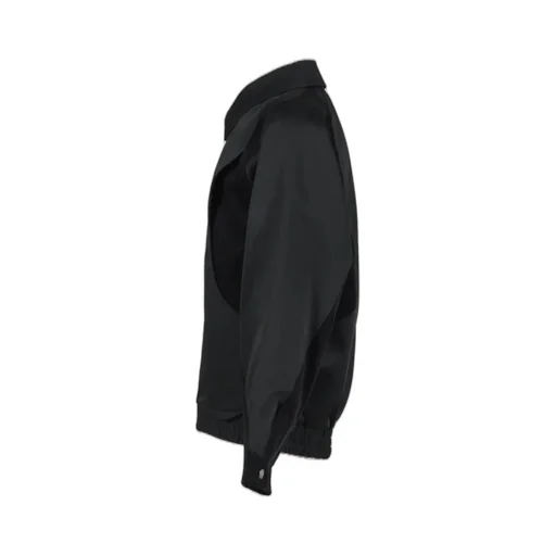 Cut Up Harrington Jacket / Blk