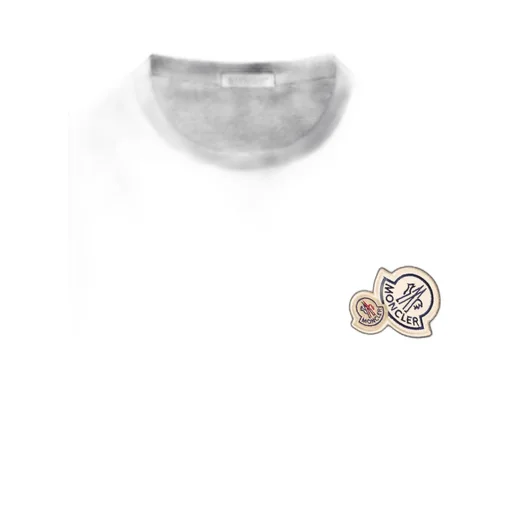 Moncler Logo Embroidered Crewneck T-Shirt