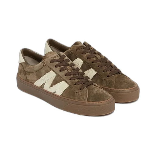 Moncler Logo Embellished Panelled Sneakers