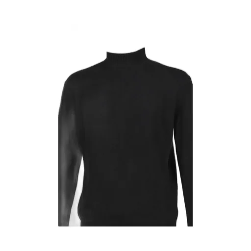 Mock Neck Sweater / Black