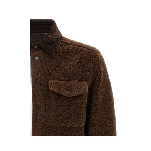 Moncler Button-Up Long Sleeved Overshirt