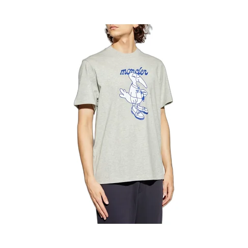 Moncler Logo Printed Crewneck T-Shirt